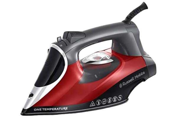 Russell Hobbs  25090-56 Steam Iron One temperature-25090-56, red