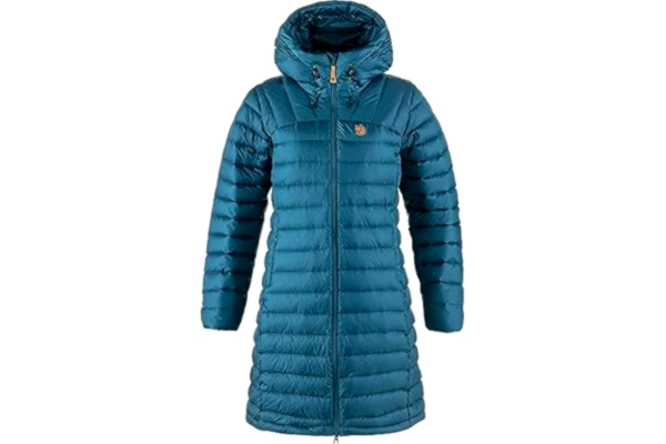 Fjällräven Fjallraven 87156-574 Snow Flake Parka W Jacka Dam Djup Sea Storlek S