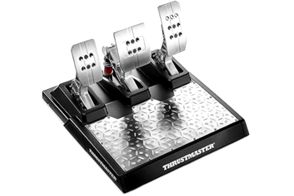 Hercules Thrustmaster T-LCM Pedals — Magnetiskt pedalset med "Load Cell" för PC, PlayStation och Xbox