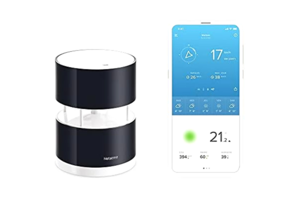 Netatmo  Wireless Anemometer with wind speed and direction sensor – Wind Gauge for Netatmo Weather Station, NWA01-WW
