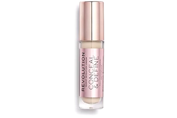 Makeup Revolution Revolution Beauty London Conceal & Define Concealer, C1, 4 ml