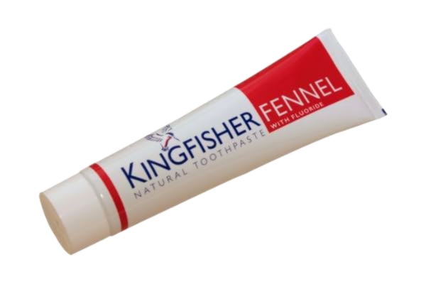 Kingfisher  100 ml fänkål med fluor tandpasta – 3-pack