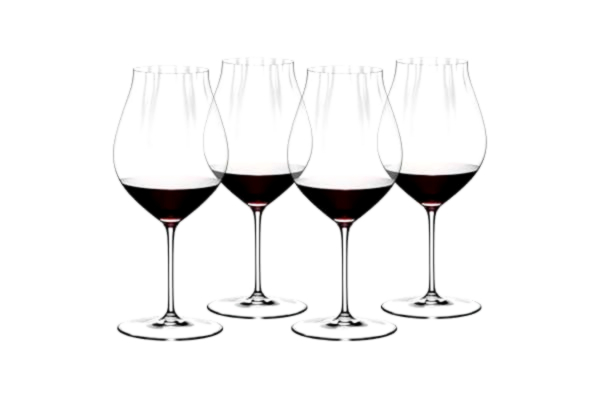 Riedel  Performance Pinot Nero Calice Vino Rosso 83 Cl Set 4 Pz In Vetro Cristallino