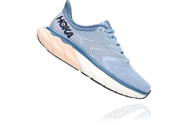 Hoka One One  damskie Arahi 5 tekstylne syntetyczne trampki, - Blue Fog Provincial Blue - 36.5 EU