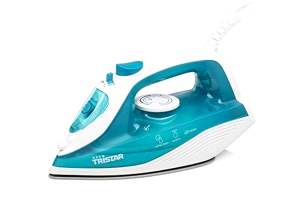 Tristar TRISTAR ST-8300 Steam iron ST-8300 Steam iron, Steam iron, Ceramic soleplate, 1.9 m, 40 g/min, Turquoise,White, 16 g/min