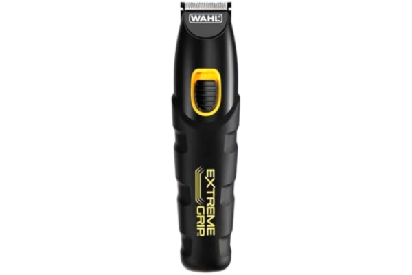 Wahl  Extreme Grip Advanced Multigroomer, 240 minuters drifttid, näshårstrimmer för män, skäggstubbstrimmer, grooming-set för män, kroppstrimmer för män, tvättbara utbytbara huvuden