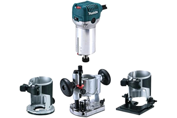 Makita  RT0700CX2J Défonceuse Noir/Cyan/Métallique