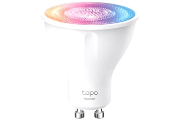 Tapo TP-Link Tapo smart WLAN-glödlampa GU10 Tapo L630, spara energi, 3,7 W motsvarar 50 W, flerfärgad dimbar Alexa smart lampa, smarta Alexa-tillbehör, 16 miljoner färger