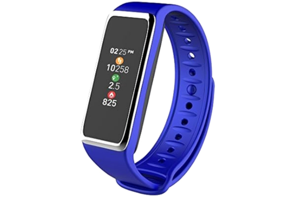 MyKronoz  KRZEFIT3-BLUE/ZILVER Activity Tracker, Blauw/Zilver, UNIVERSAL