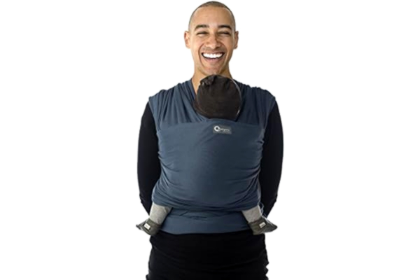 Babylonia  Baby Carrier 100% bio Cotton - Tricot SLEN Model - 500 cm - Blue