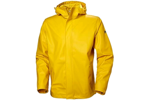 Helly Hansen  Moss Regnjakke, Herre, Essential Yellow