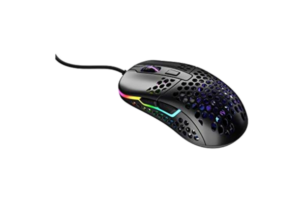 Xtrfy  M42 RGB - Black - Gaming Mus - Optisk - 6 knapper - Sort med RGB lys