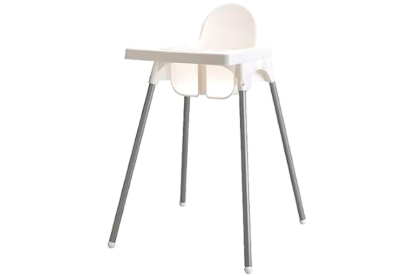 IKEA  Antilop Highchair with Tray, White