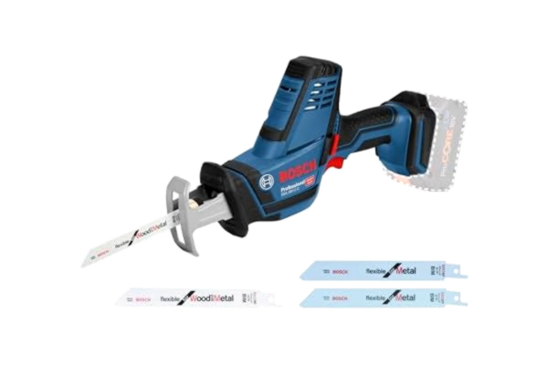 Bosch  Professional 18V System sladdlös tigersåg GSA 18 V-LI C (Compact Version, 4x tigersågblad, utan batterier och laddare, i kartong)
