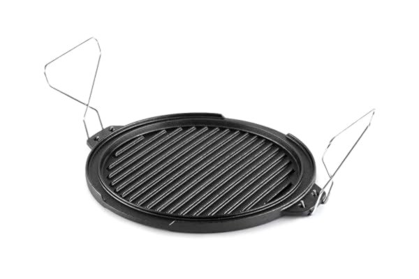 GSI Outdoors  Guidecast Hub stekbord, gjutjärnsgrill/grill för läger, stuga och utomhusbruk