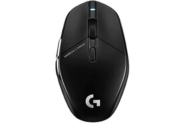 Logitech  G303 édition Shroud Souris gaming sans fil - Technologie LIGHTSPEED sans fil - Capteur HERO 25K - 25 600 PPP - 75 grammes - 5 boutons – PC - Noir