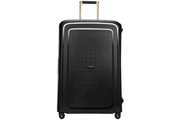 Samsonite SAMSONITE S'Cure DLX Spinner 81, 5 KG Bagage cabine, 81 cm, 138 liters, Noir (Black/Gold Deluscious)