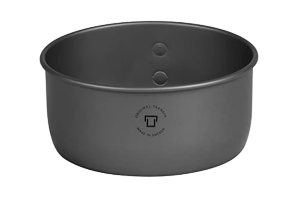 Trangia  Camping kruka 1,0 liter för 27 hård anodiserad aluminium 15 cm