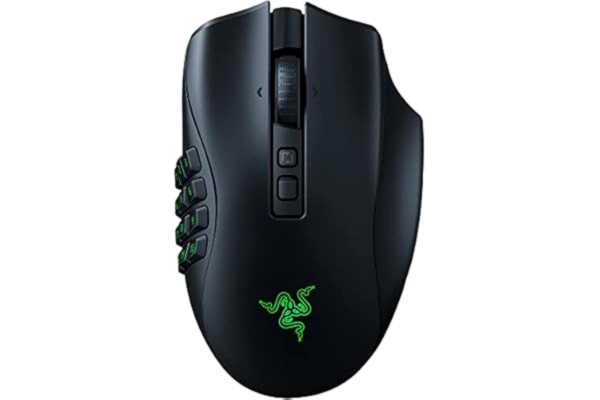 Razer  Naga V2 Pro - Wireless MMO Pelihiiri - Pelihiiri - Optinen - 19 painiketta - Musta