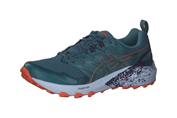Asics ASICS Gel-Trabuco Terra Trail Running Shoe, Misty Pine/Nova Orange, 39,5 EU, Misty Pine Nova Orange, 39.5 EU