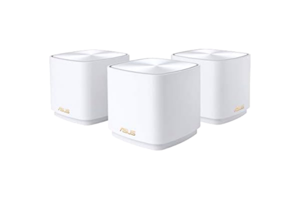 Asus ASUS ZenFiWi XD5 3 Pack - WiFi 6 Mesh system för hela huset AX3000 (täckning upp till 464 m2 / mer än 5 rum, Enkel konfiguration, Nätverkssäkerhet, Föräldrakontroll) Vit