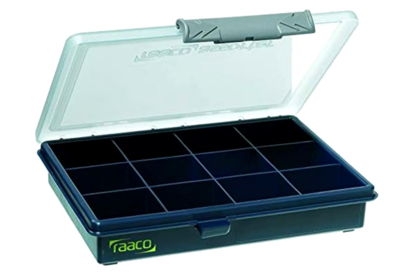 RAACO raaco Assorter 6-12, Polypropylen (PP), Blå, 175 mm, 143 mm, 32 mm, 145 g