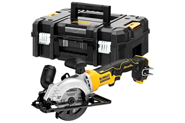 Dewalt DEWALT DCS571NT-XJ 18V XR Kolborstfri Kompakt Cirkelsåg 115mm i TSTAK - Utan Batteri