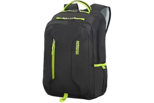 American Tourister American Tourist Urban Groove UG4 ryggsäck, 47 cm, 27 L, svart/limegrön