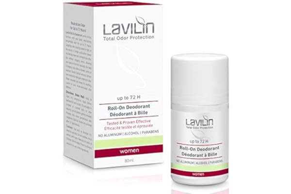 Lavilin LAVILIN Bolldeodorant för kvinnor Upp till 72 timmars skydd utan aluminium, alkohol och parabener grymhetsfri hudvänlig