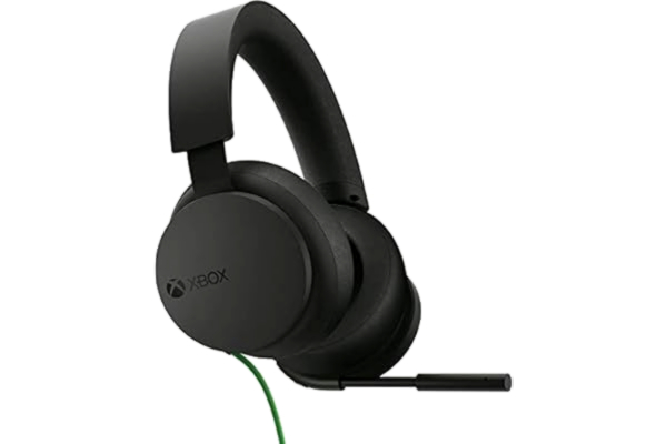 Microsoft Xbox Series X Stereo Headset, Svart, En Storlek