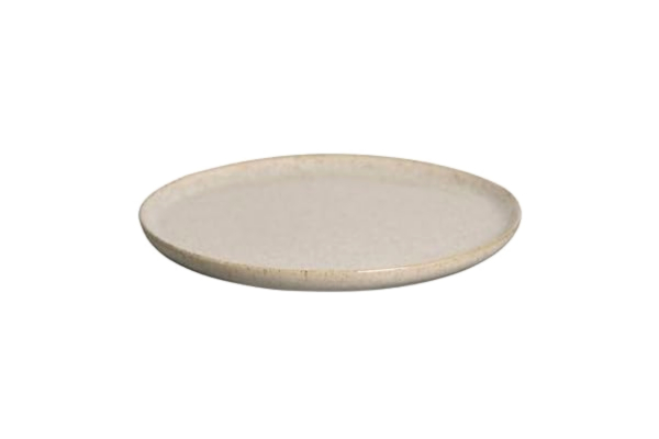 By On ByON Small Plate Asparagus frukosttallrik tillverkad av porslin, i färg: natur, mått: 20 x 1,5 cm, 5275000103