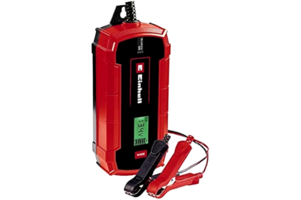 Einhell  1002245 Battery Charger 10 CE-BC 10 M (Intelligent Battery Charger with Microprocessor Control for Various Battery Types, Including Car/Bike, Max. 10 Amp Charging Current)