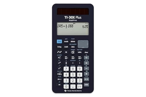Texas Instruments TEXAS INSTRUMENTS TI-30XPLMP Kalkylator, Svart, 18.5 x 8 x 1.5 cm