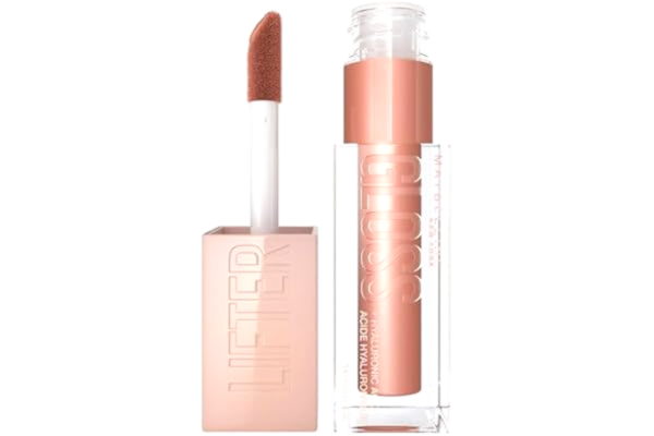 Maybelline  New York Lyfter Glans, Plumping & Återfuktande Läppglans med Hyaluronsyra, 5,4 ml, Skugga: 008, Sten