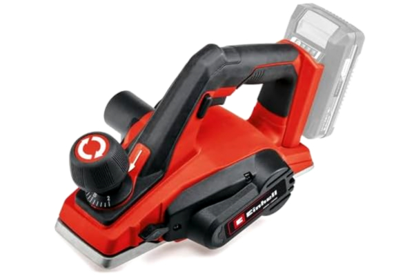 Einhell  TE-PL 18/82 Li sladdlös hyvel - Solo Power X-Change (18 V, passdjup upp till 2 mm, stor storlek järndörraxel, automatisk vilopaus) levereras utan batteri eller laddare