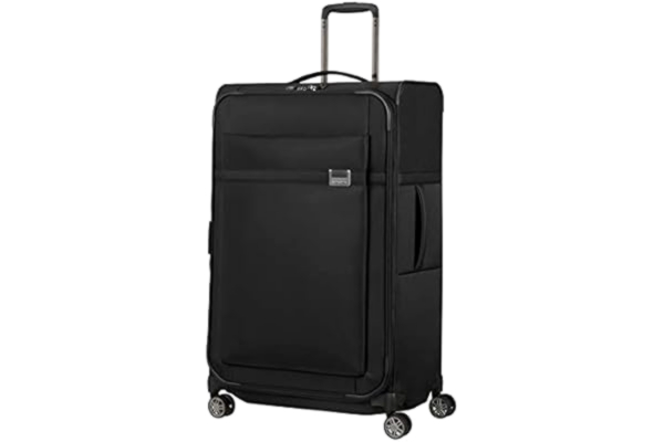 Samsonite  Airea - Spinner L Expandable, Suitcase, 78 cm, 111.5/120 L, Black (Black)