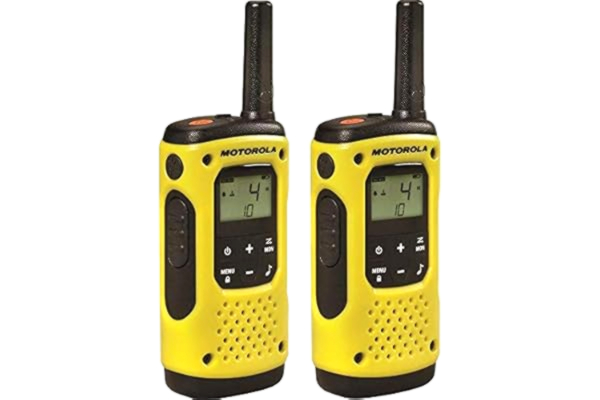 Motorola  TLKR T92 H2O PNI-MTKRT92Y Tvåvägsradio, Gul, Svart, 2 stycken