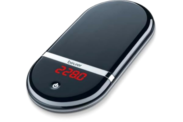Beurer  704.45 digital skala, svart, 19 x 9,5 x 2 cm