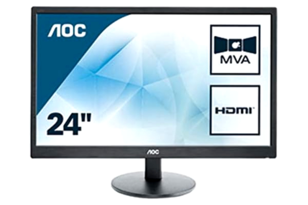 AOC 24" AOC Arvo M2470SWH-kaiuttimet - 5 ms - Näyttö