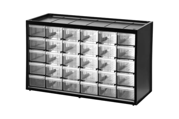 Stanley STANLEY Tools 1-93-980 Förvaringsbox med Fack, Svart