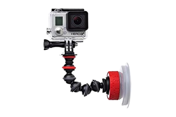 Joby JOBY JB01329-BWW sugpropp och gorillaPod arm (för GoPro/actionvideokameror, sugproppshållare för Action Cams, Quick-Twist-lås för enkel installation) svart