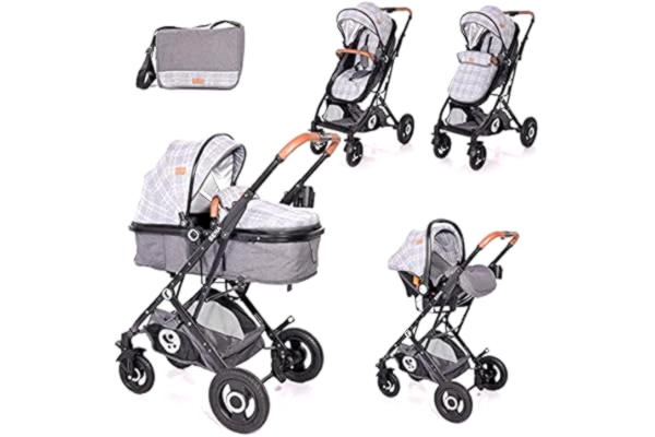 Lorelli Poussette combinée trio 3 en 1 avec siège auto SENA SET Lorelli