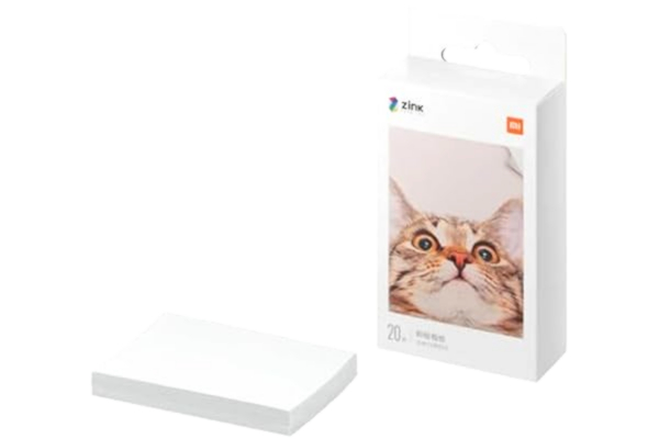 Xiaomi  bärbart skrivare-fotopapper, högkvalitativt 3-tums fotopapper 20 ark