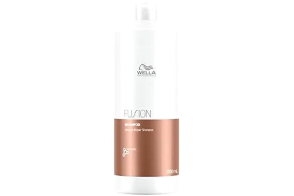 Wella  Professionals Fusion Intense Repair Shampoo - Strengthening Shampoo for Damaged Hair, 1000ml
