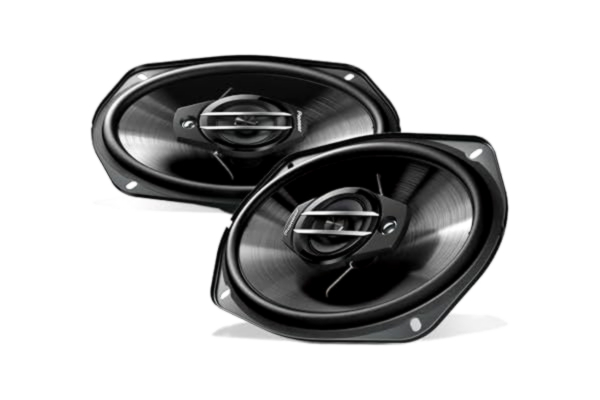 Pioneer  TS-G6930F 3-vägs koaxialhögtalare (400 W), 15 x 23 cm, kraftigt ljud, IMPP-kon för optimal bas, 45 W ineffekt, 70 mm installationsdjup, 2 högtalare