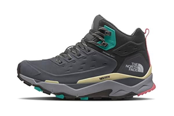 The North Face THE NORTH FACE Damskie buty Vectiv Exploris Mid Walking, Vanadis Grey/Asphalt Grey, rozmiar 39,5 EU, Vanadis Grey Asphalt Grey, 39.5 EU