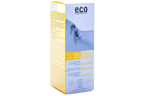 Eco Cosmetics  SPF 30+ Solkräm, 100 ml