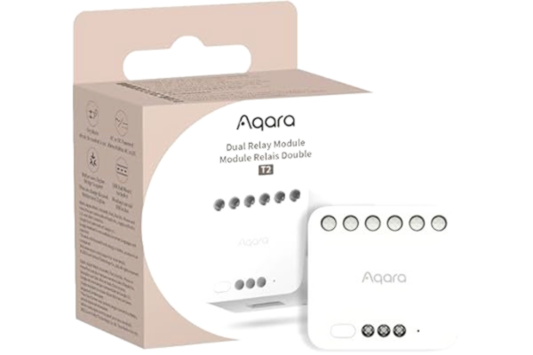 Aqara  – dubbel relämodul T2 – smart kontroll för ditt hem