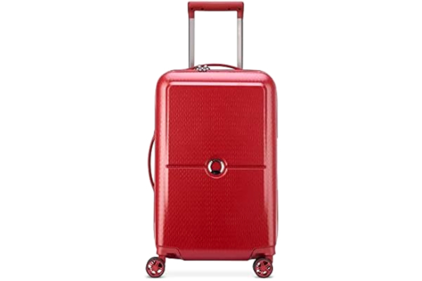 Delsey DELSEY PARIS - Turenne - Middelzware harde koffer, rood, Cabine (55 cm - 38 L), Valise