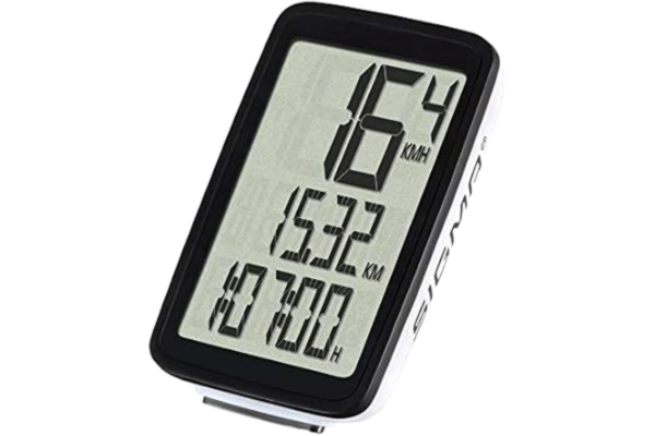 Sigma Sport Cicli Bonin Unisex's Sigma Pure 1 Ats Wireless Trendline Computer, Black/White, One Size